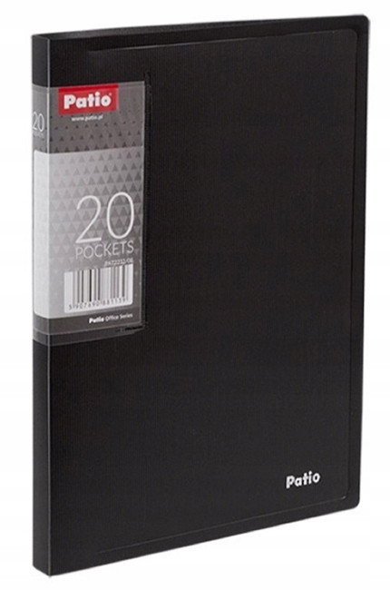 Папка предложение A5 20 футболок черная