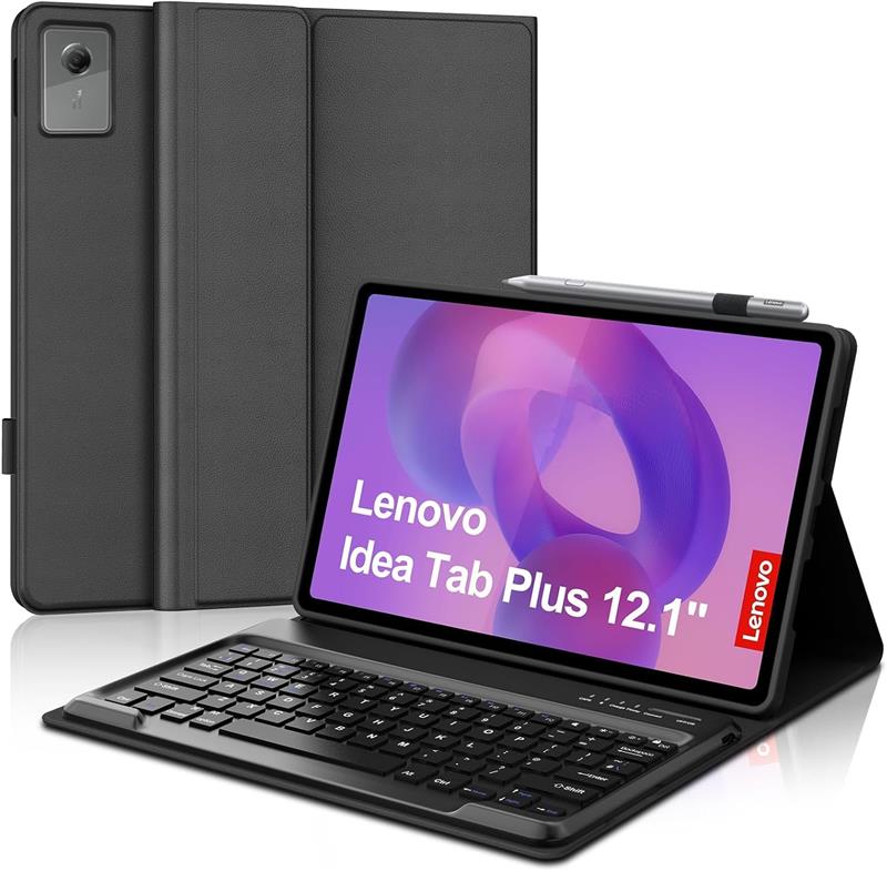 Etui i Klawiatura Bluetooth 2IN1 Do Lenovo Idea Tab Plus 12.1"