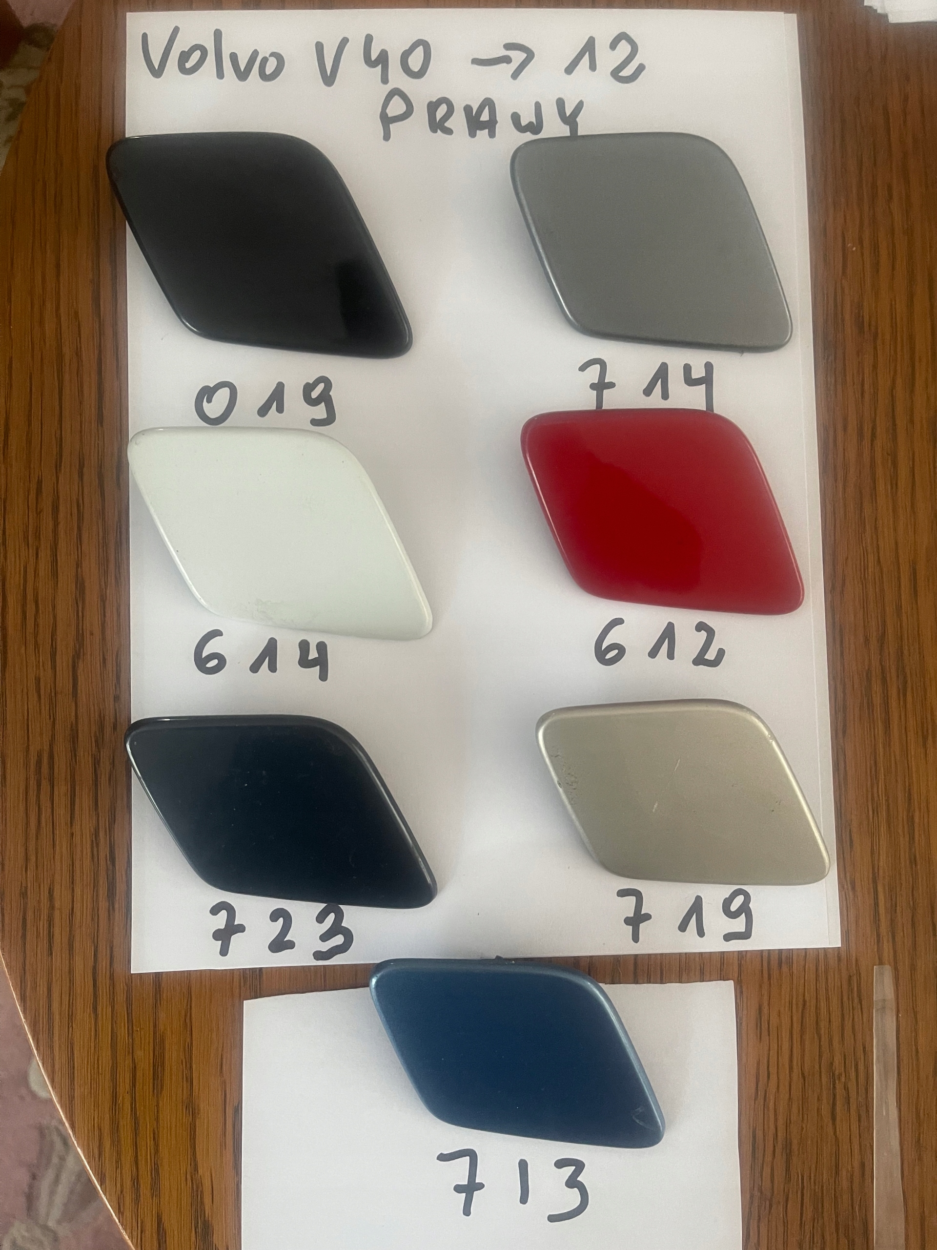 Volvo V40 12-кришка омивача п