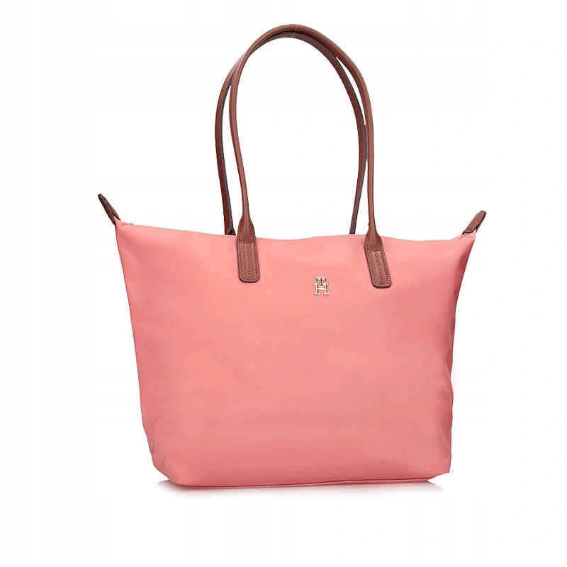 Dámská kabelka Tommy Hilfiger AW0AW17711 TJ8 Popette Tote růžová shopperka