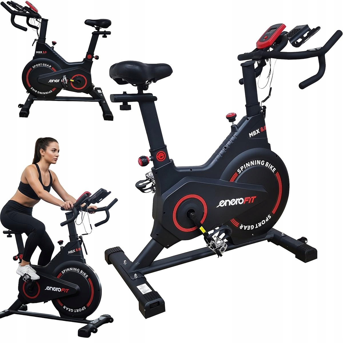 Rower Treningowy Spiningowy MBX8. 0 Enero Fit Enero Fit