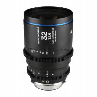 Laowa Nanomorph Lf 32mm T2.9 1.5x Blue anamorf. Pl/ef