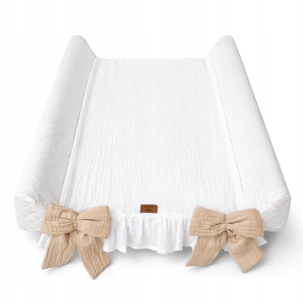 PRZEŚCIERADŁO NA PRZEWIJAK POKROWIEC Z GUMKĄ 70 cm BAWEŁNA MUŚLIN