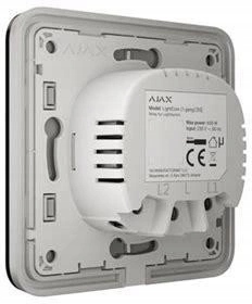 Ajax LightCore 2-gang/2-way vertical dvojité ovládanie svetla