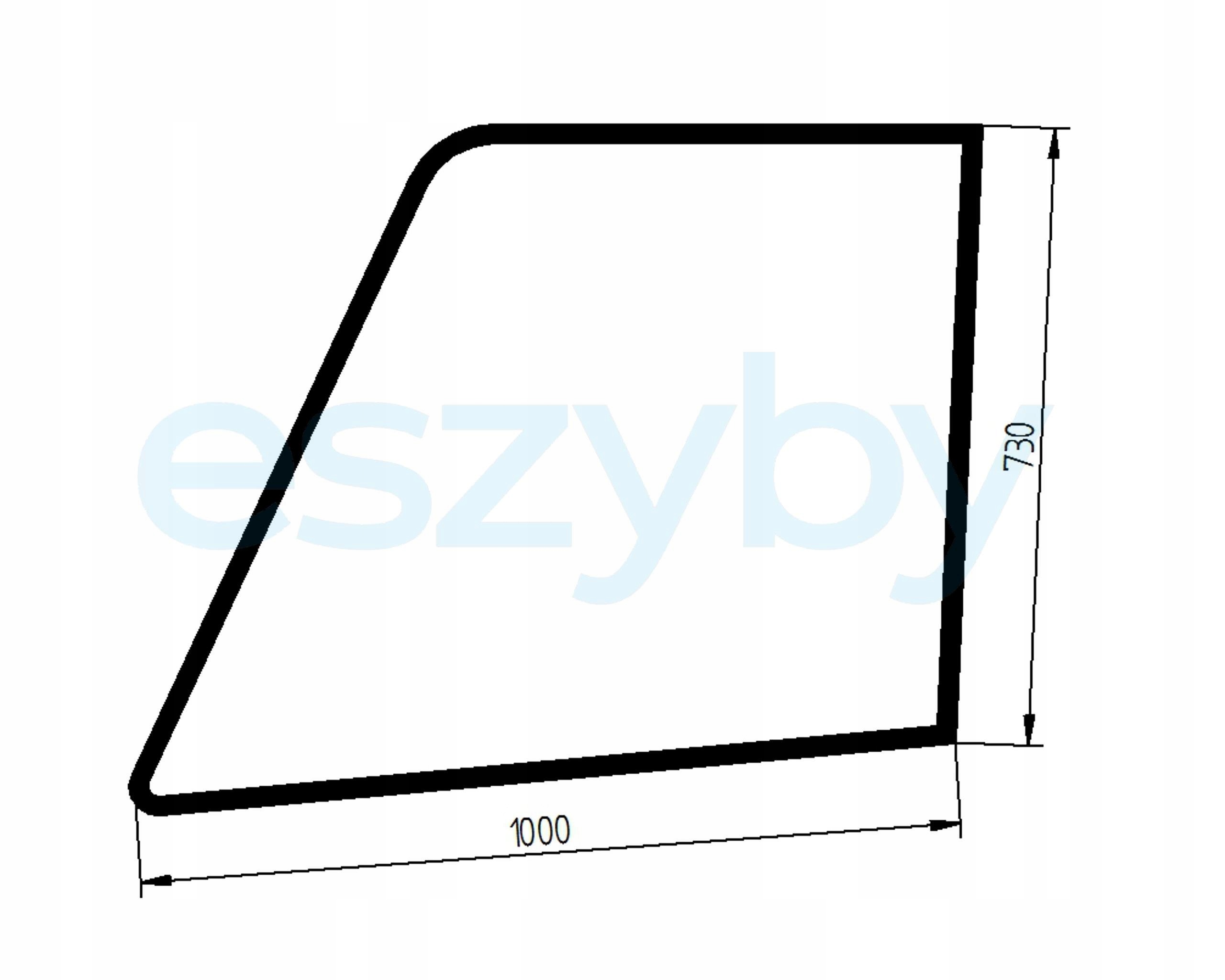 sklo teleskopický nakladač Manitou dveře horní
