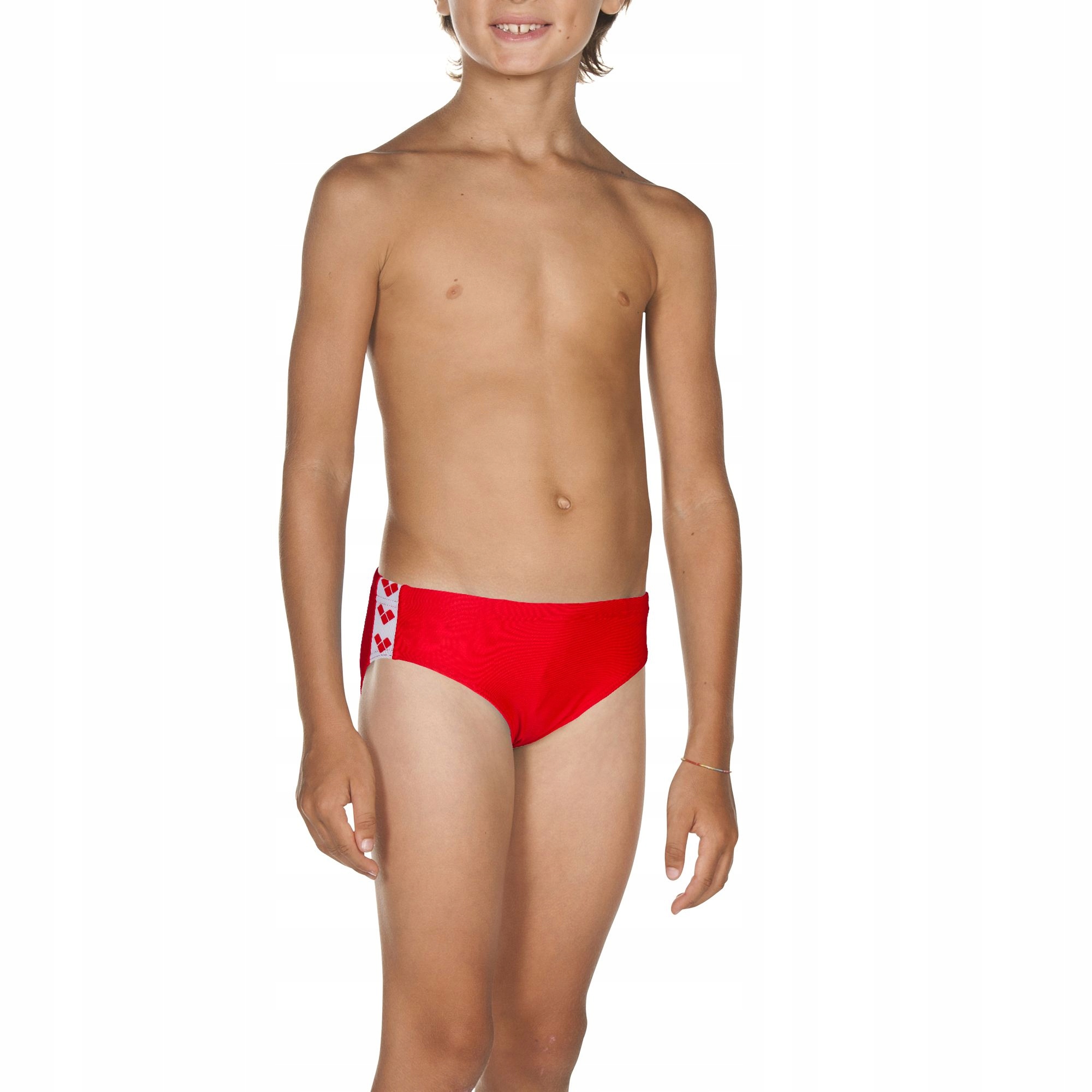 Kąpielówki chłopięce slipy kąpielowe sportowe na basen Arena Team Fit 128cm