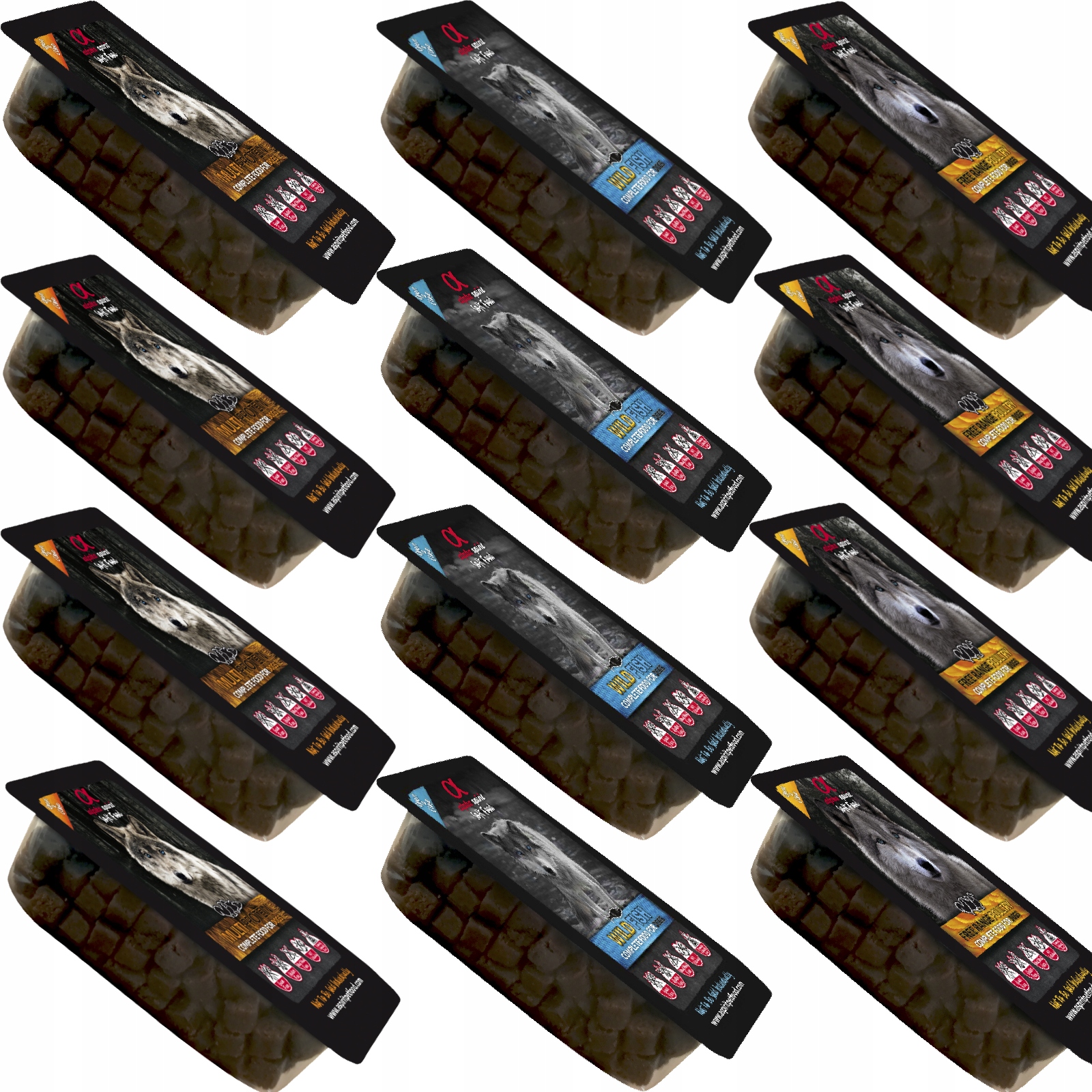 Alpha Spirit Karma Sucha Miękka Mix 21x 200g