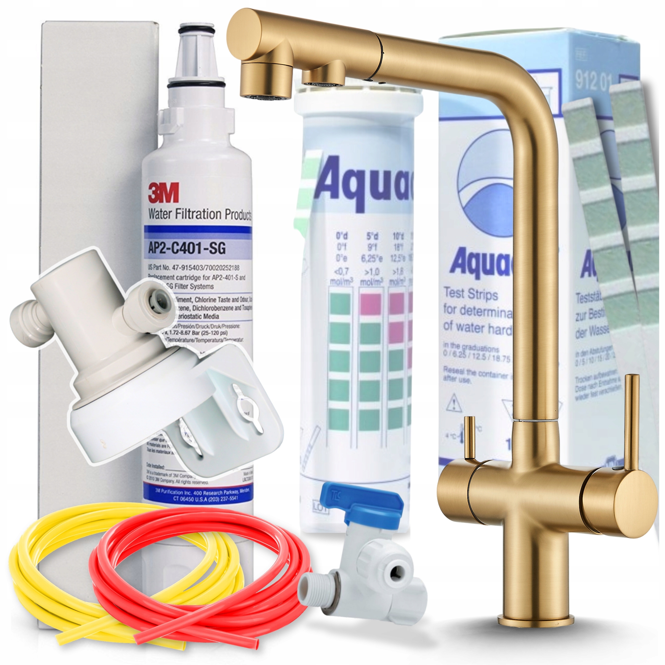 Sada Na Filtrovanie Vody, Kuchynská Batéria Trojcestná S Filtrom 3M Komplet