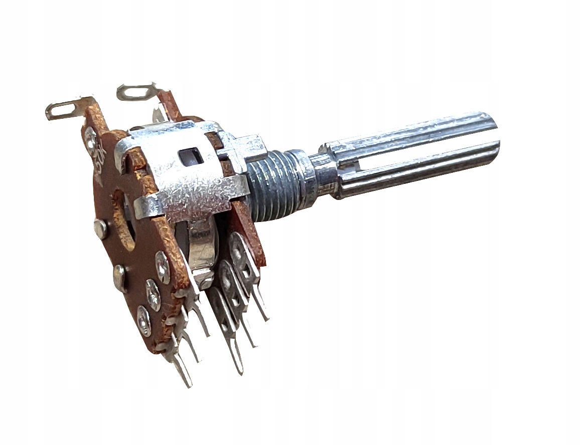 Potencjometr 2x47kB TELPOD część zamienna UNITRA FONICA RADMOR