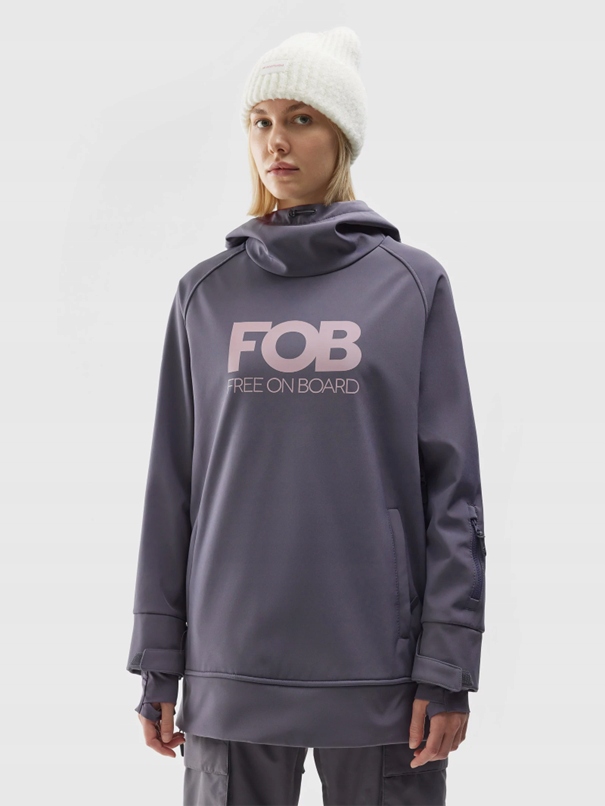 4F Kurtka Softshell Snowboard Fob 4FAW23TSOFF161 5000 Neodry R. XL