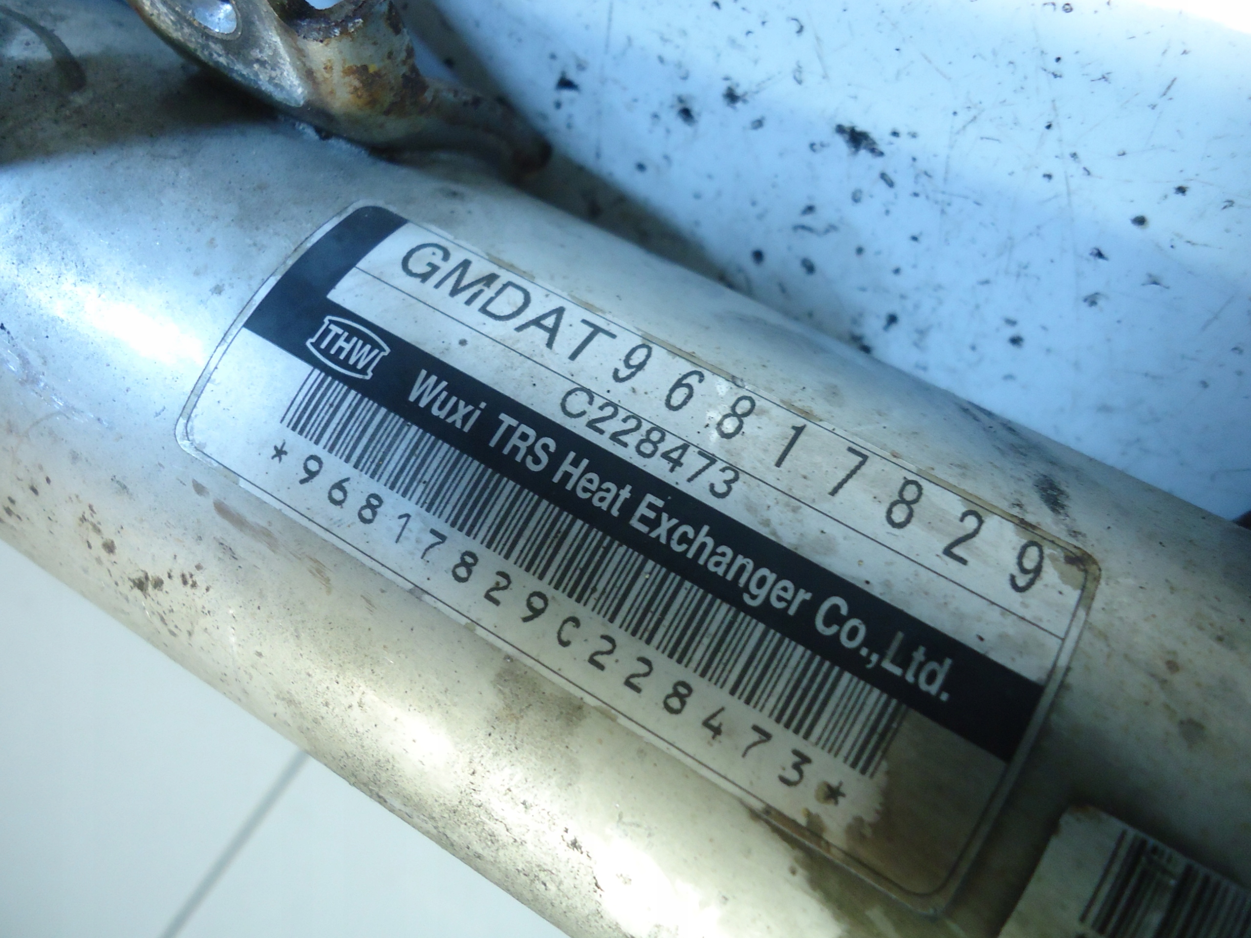 OPEL ANTARA 2.0CDTI Z20S1 Radiateur Gaz 96817829