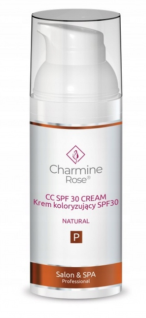 Charmine Rose Krem Koloryzujący Spf 30 Cream CC Natural 50ml