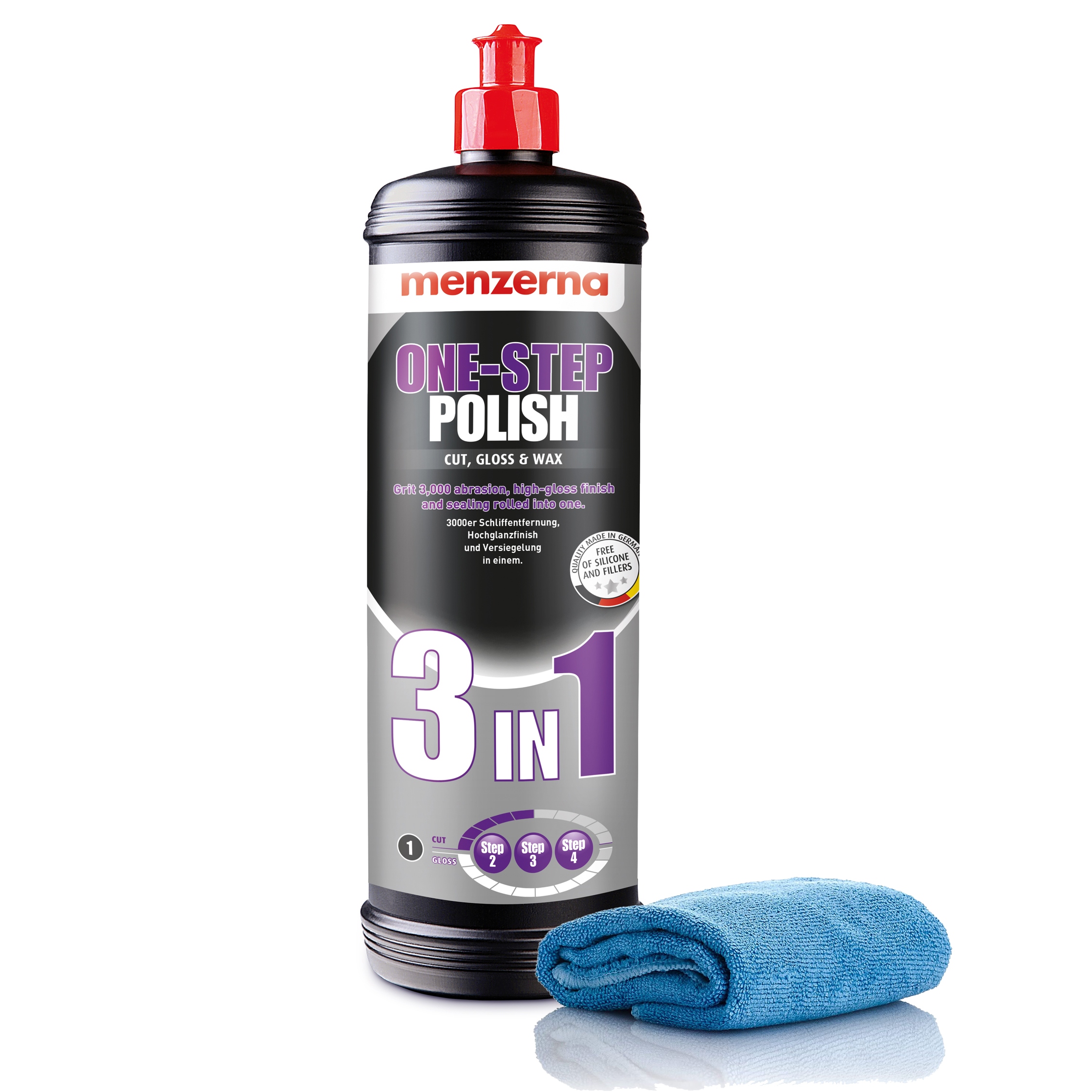 

Menzerna 3w1 1L Pasta Polerska Usuwa Rysy Wosk