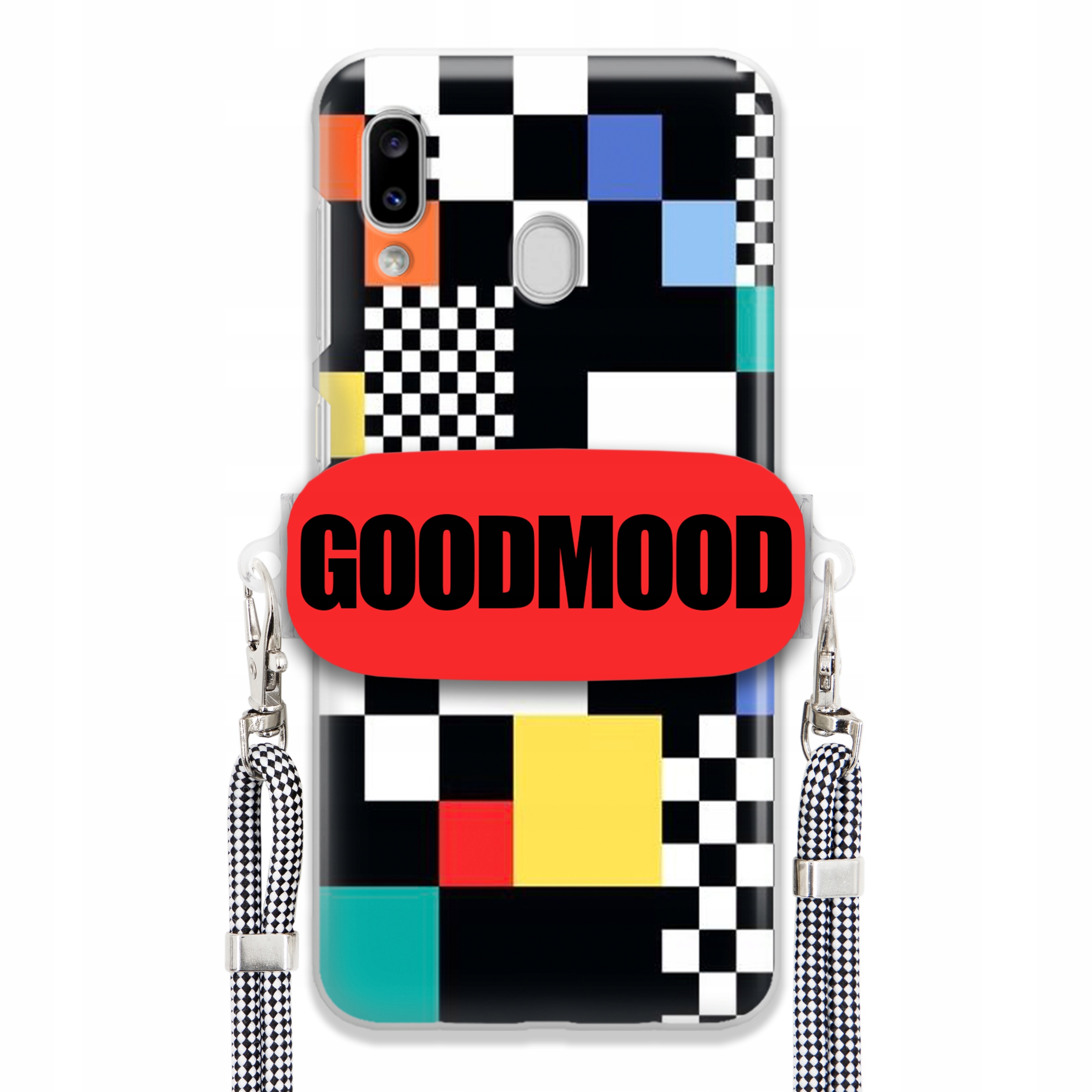 Puzdro Pre Samsung A20e Case Držiak Na Vodítko Zebra Telefónu Pixelart Goodmood Wz