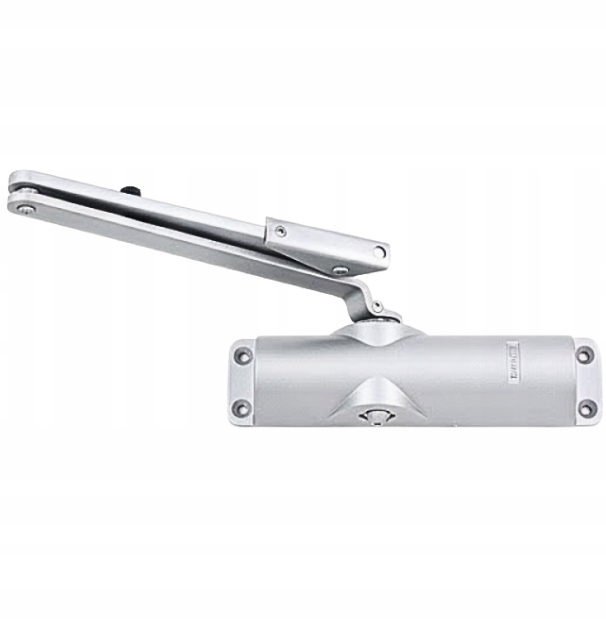 Samozavírač Geze Ts 1000 S ramenem Stříbrný pro dveře Dveřní zavírač