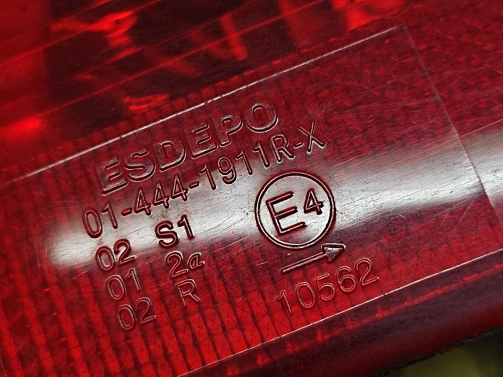 BMW E46 light right rear part