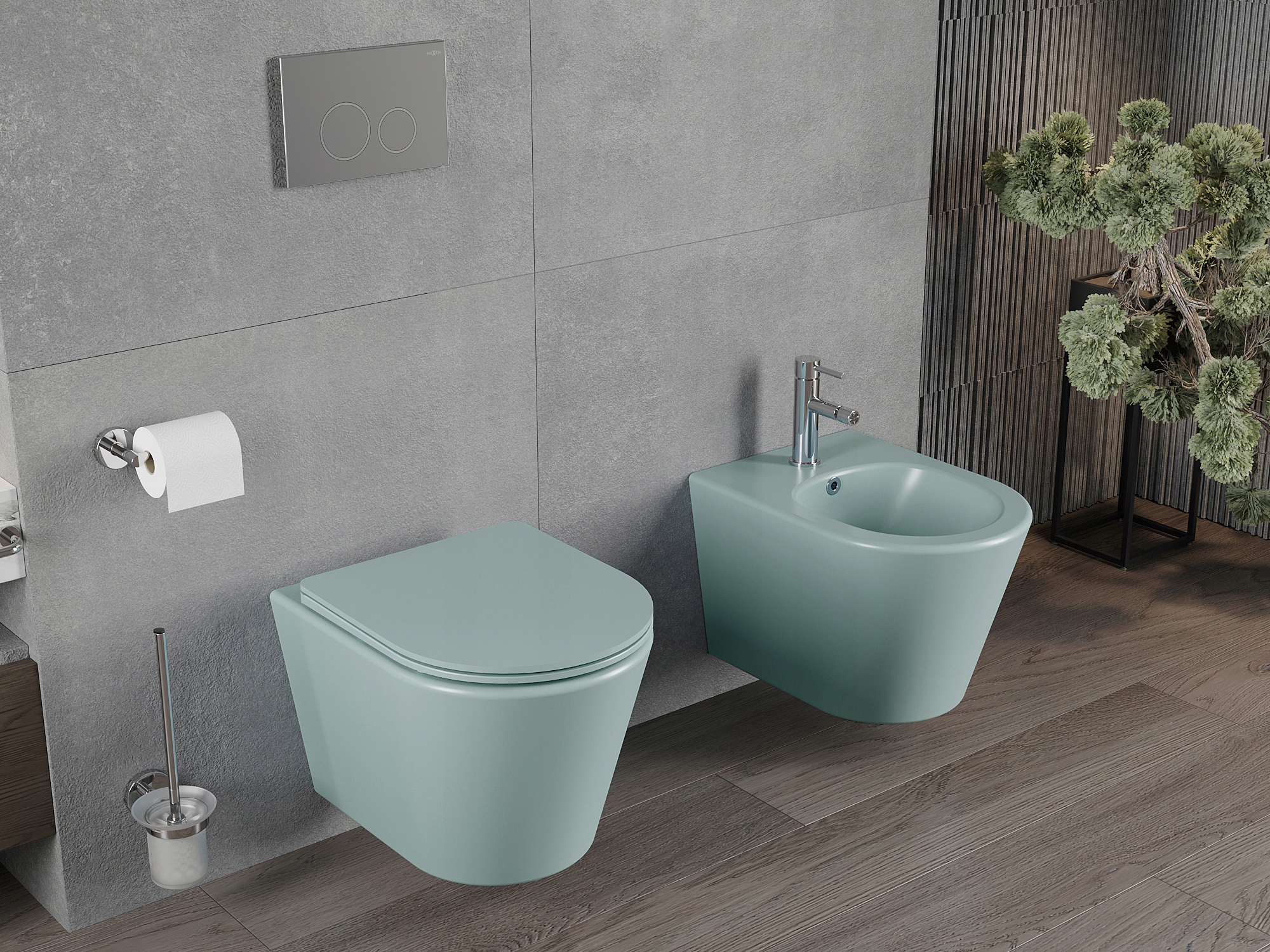 MEXEN RICO MISKA WC RIMLESS DESKA JASNA ZIELONA MAT EAN (GTIN) 5907709156296