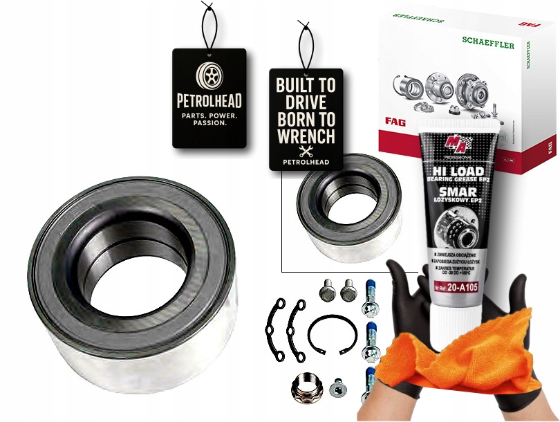 Ložisko Kola Mercedes Zadní W203 00- Fag #Petrolhead Pro+ Kit7