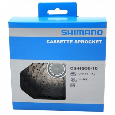 Cyklistická kazeta Shimano CS-HG50-10 10-řadá 11-36T