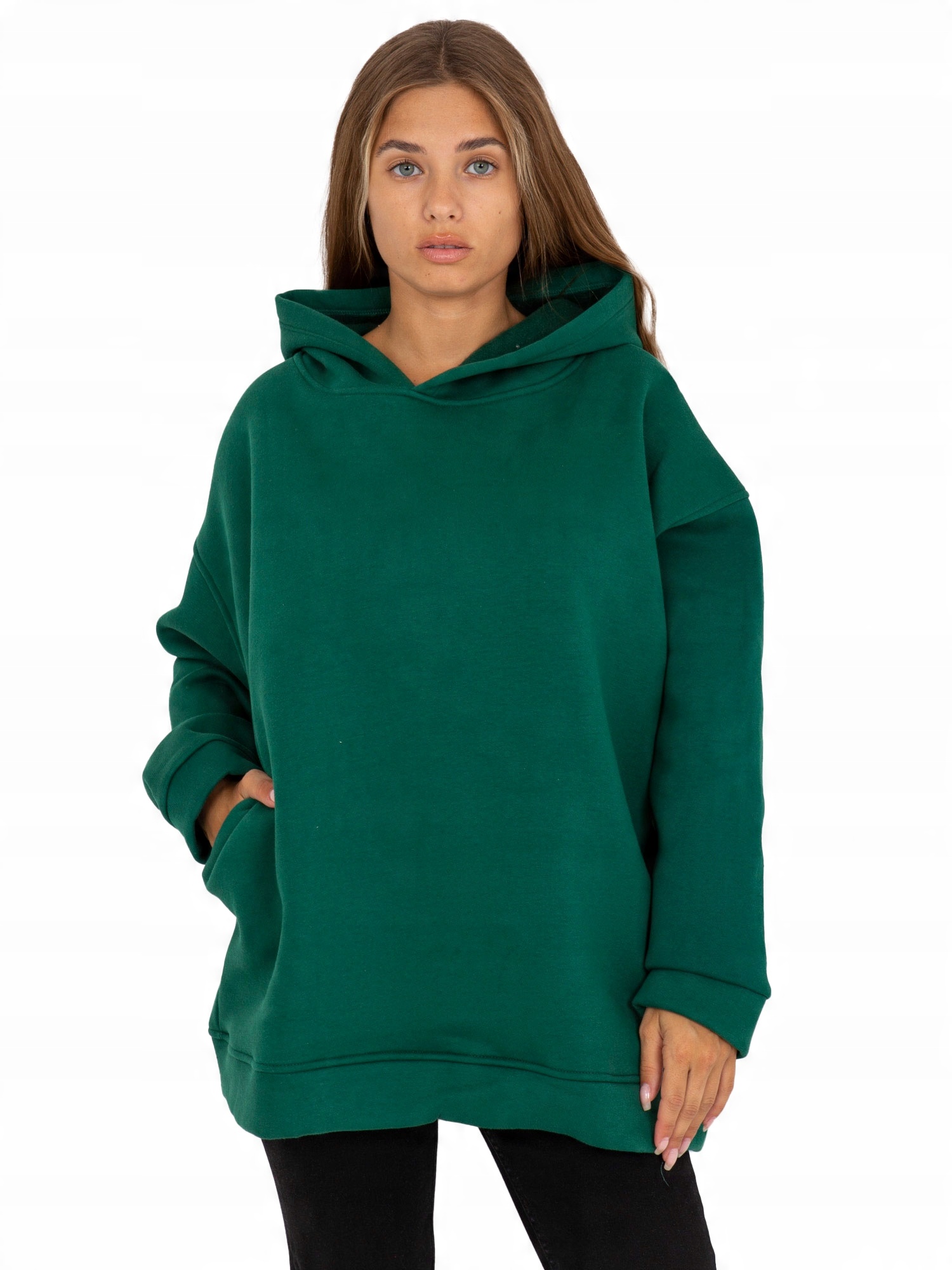 

Bluza Damska basic oversize z kapturem S