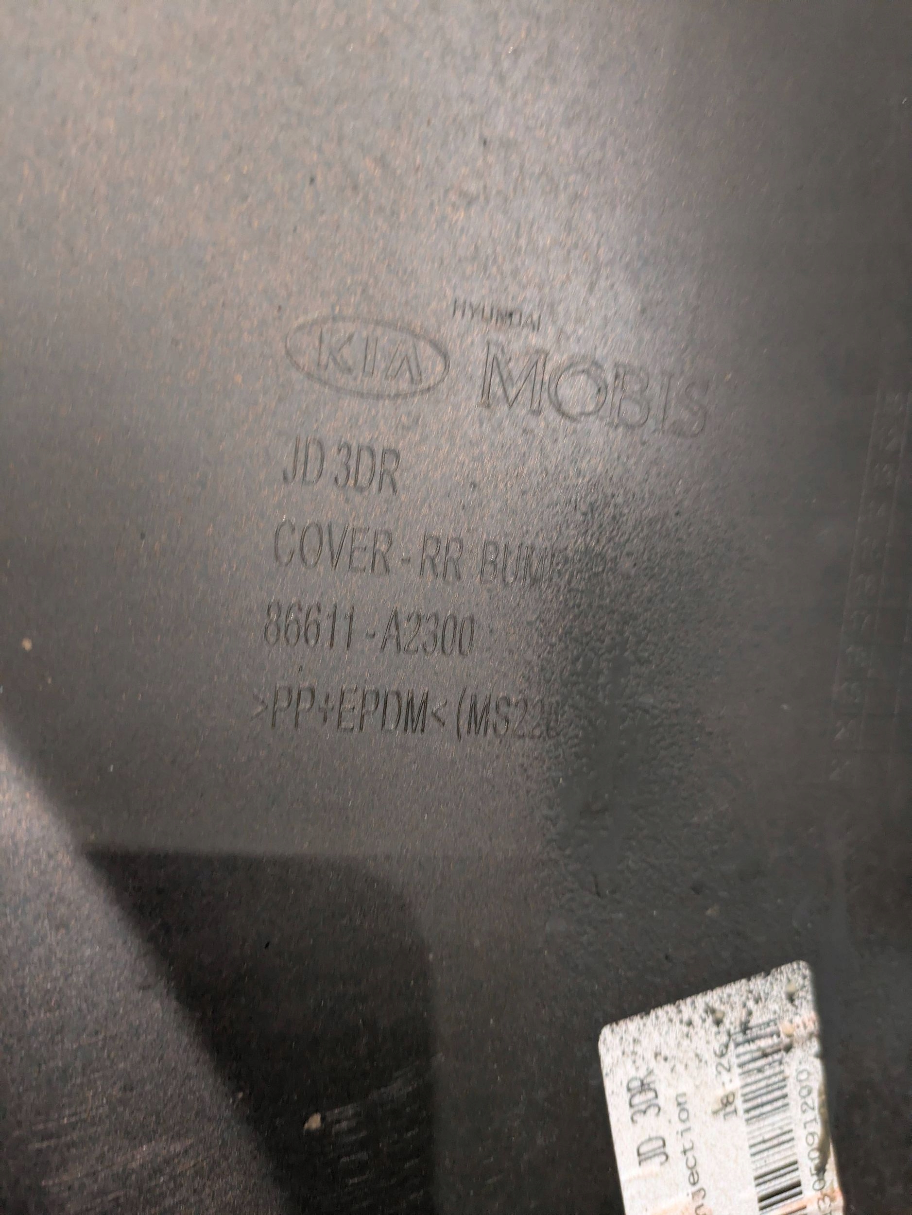 bumper rear rear part KIA PROCEED II 13- NR.Z8937