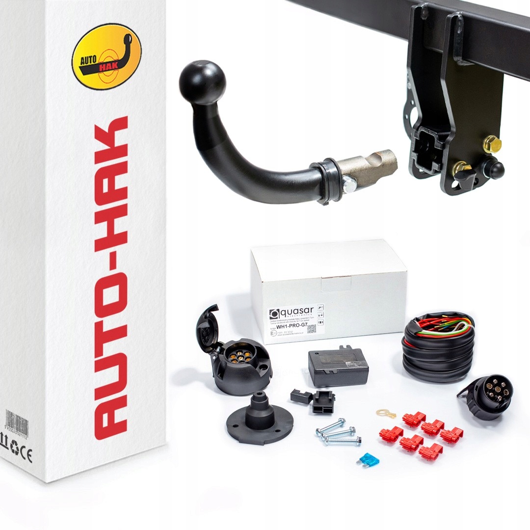 

Hak holowniczy Vw Golf V 3/5drz 2003-08 moduł 7pin