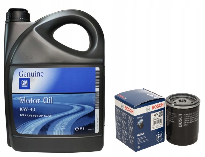 0 451 - GM 10W40 5L ФИЛЬТР BOSCH OPEL ASTRA H 1.6 БЕСПЛАТНО