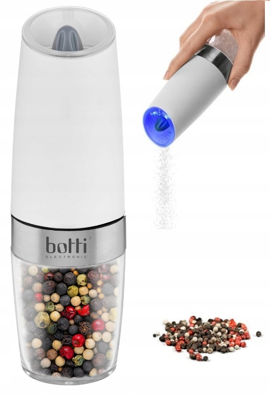 

Młynek grawitacyjny Botti Sorento biały