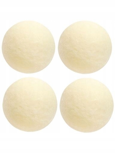 Levně udanewypieki Dekorativní Čokoládové Koule Moon ecru 4 ks
