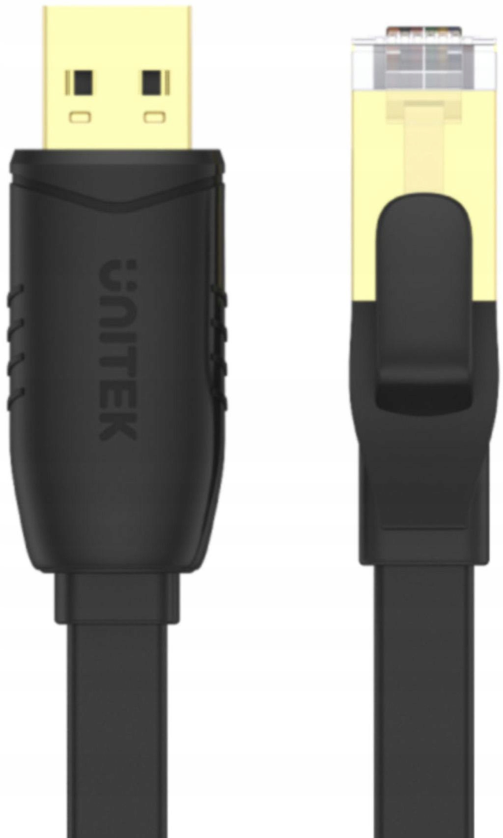 Kabel Unitek Y-SP02001B RJ-45 na Usb-a konzolový 1,8 m