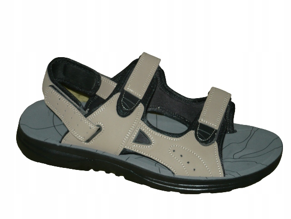 výprodej Sandály Pánské Pantofle Lehké Nadrozměr Vel 47 30,5 CM