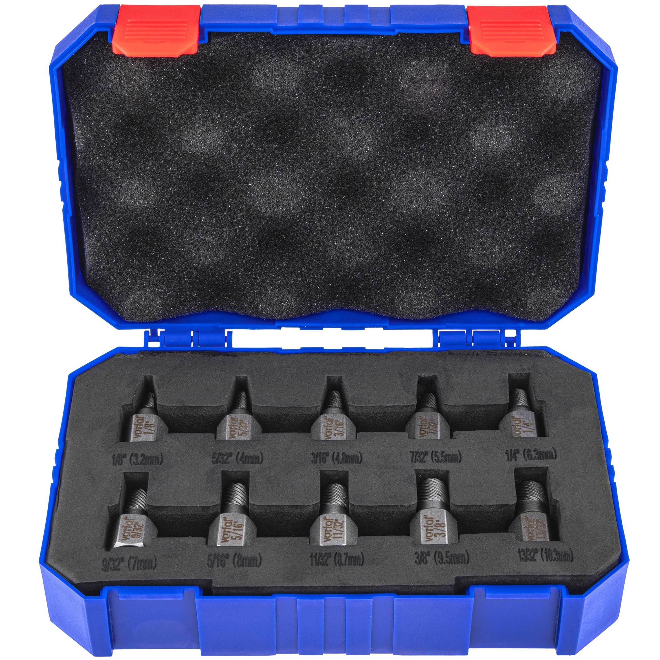 Wykrętaki Uszkodzonych Śrub Trzpieniowe Twist Torx Imbus 3-11MM 10 El