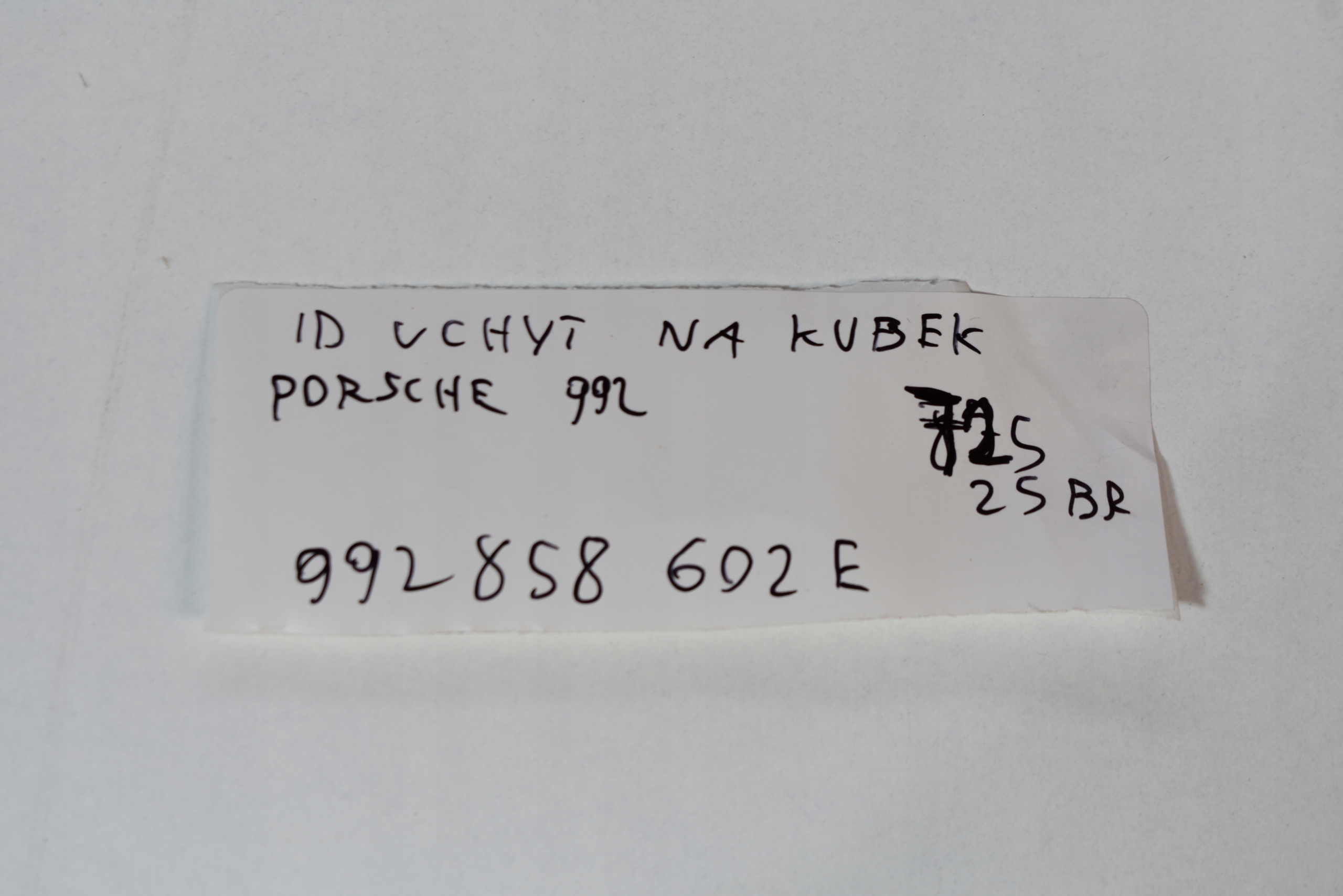 IDEALNY bracket for KUBEK PORSCHE 992 1