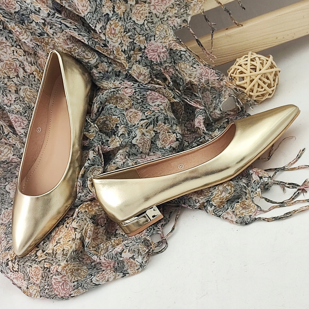 ELEGANCKIE BALERINY DAMSKIE DUŻE ROZMIARY r 42 Płeć kobieta