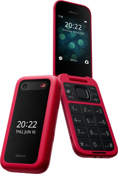 

Nokia 2660 Telefon z klapką Lte Duże przyciski Sos
