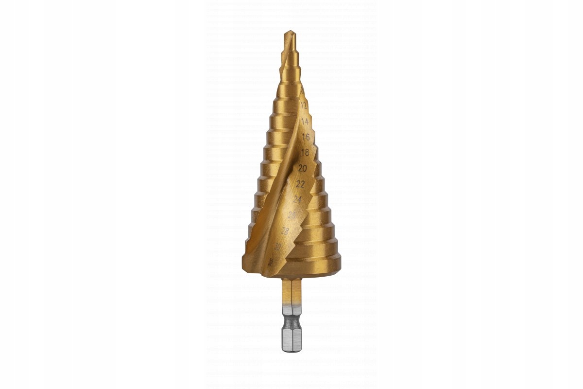 

Hogert HT6D326 Wiertło Stopniowe Spiralne 4-32mm