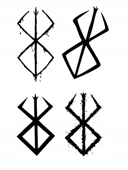 TYMCZASOWY TATUAŻ PÓŁTRWAŁY BERSERK BERSERKER NOWA TECHNOLOGIA Kod producenta tatoo