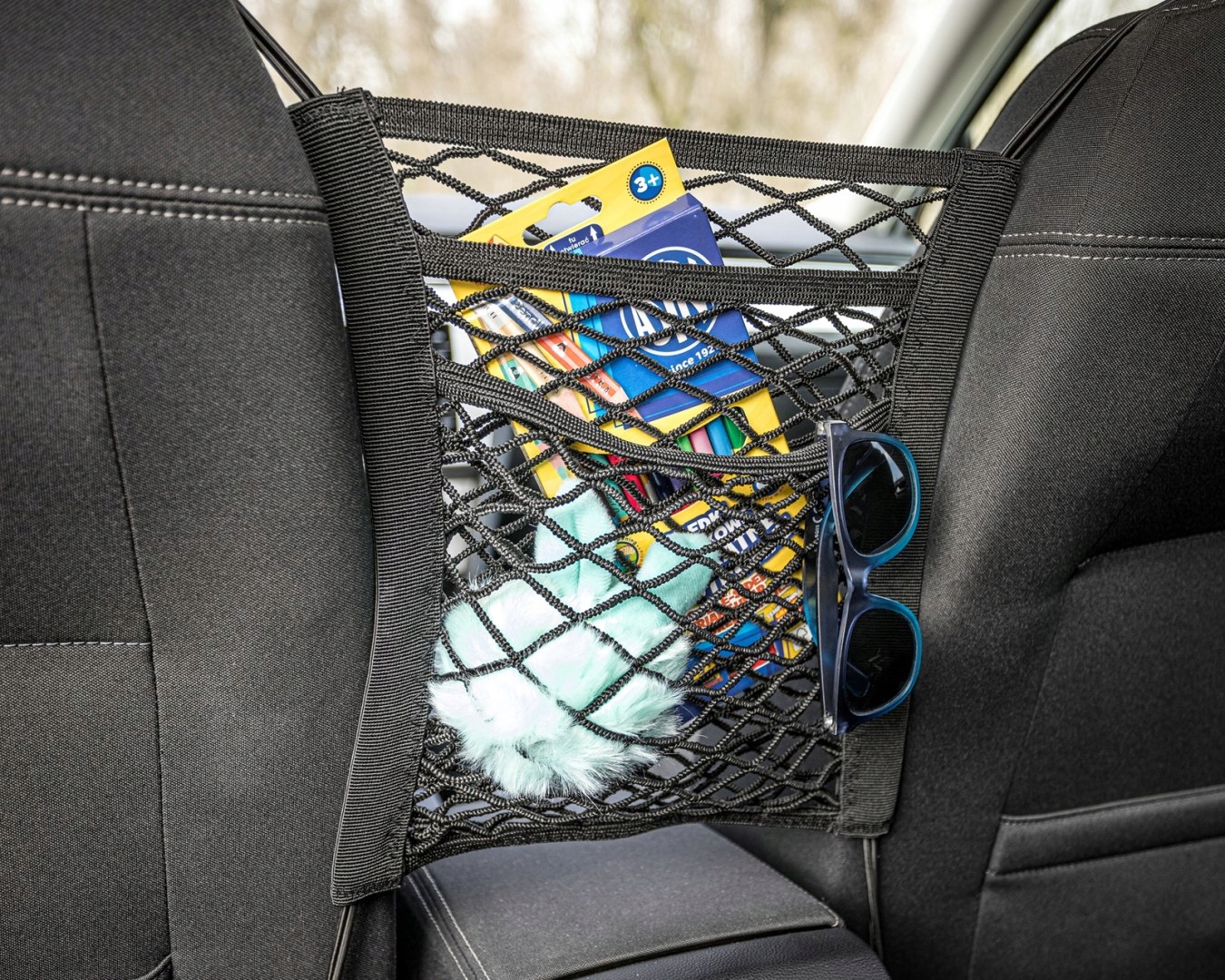 Organizer/siatka do samochodu NETISMART 3 warstwy Rodzaj siatki