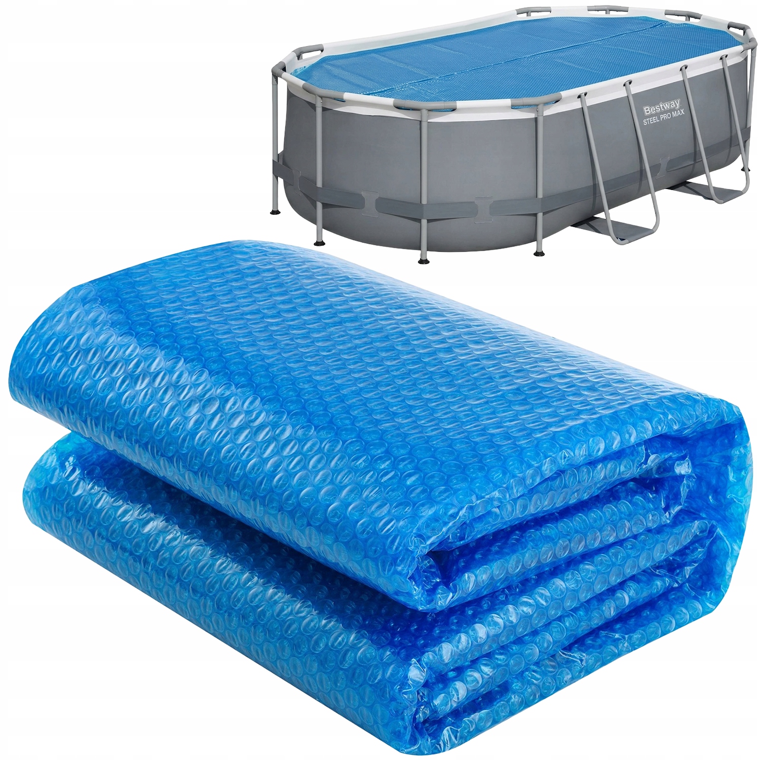 Silná až 160 mikronová krycí plachta topná podložka do bazénu Bestway 56620