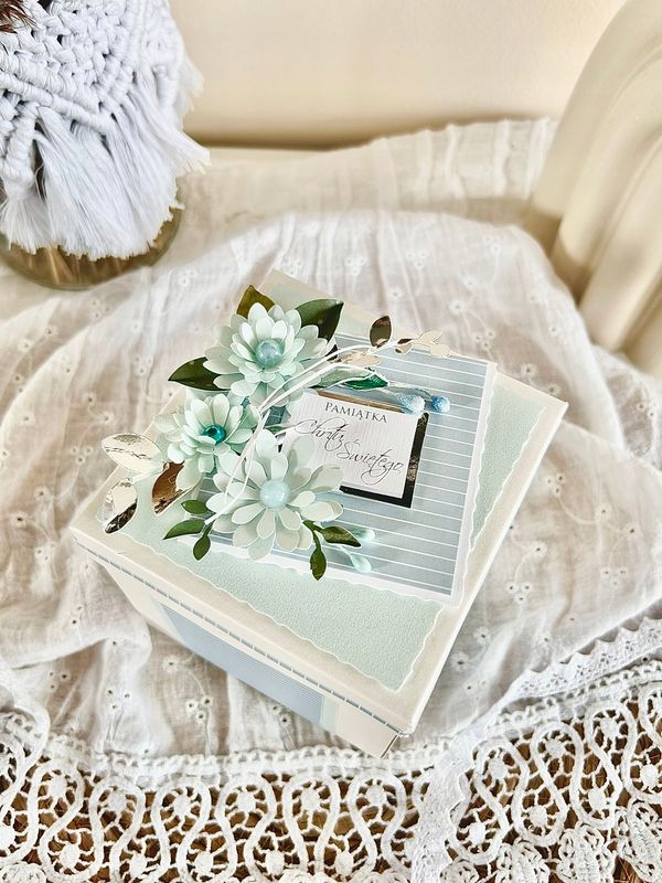 Suvenýr Svatého Křtu * exploding box * přání dárek