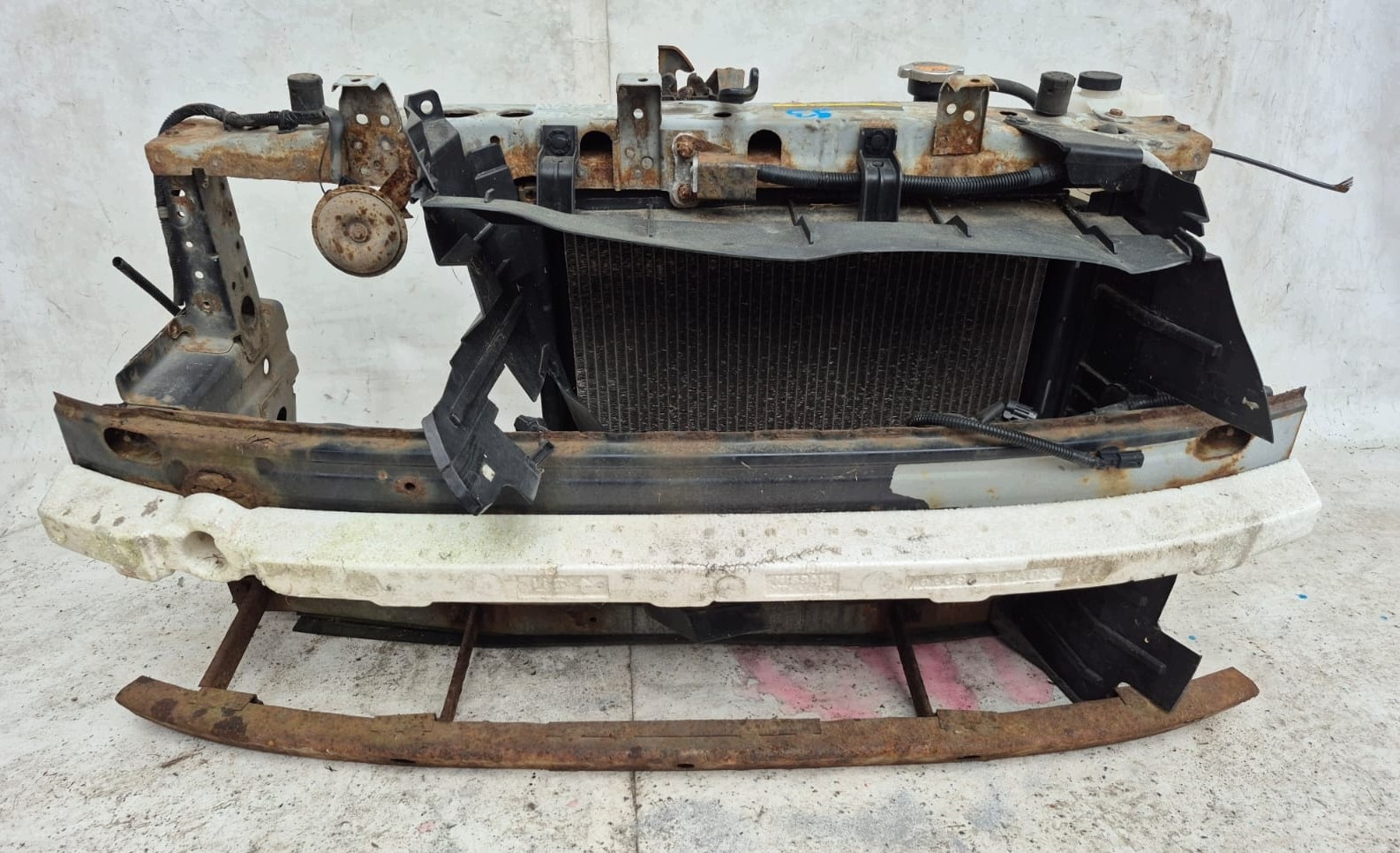 NISSAN MICRA K13 10- front body wall front pillar iron