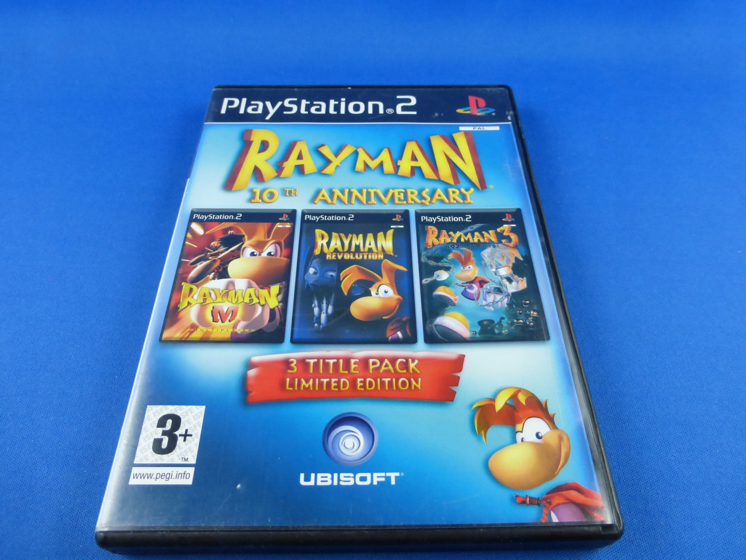 RAYMAN Revolution M 3 LIMITED 10TH ANNIVERSARY PS2 Platforma PlayStation 2 (PS2)
