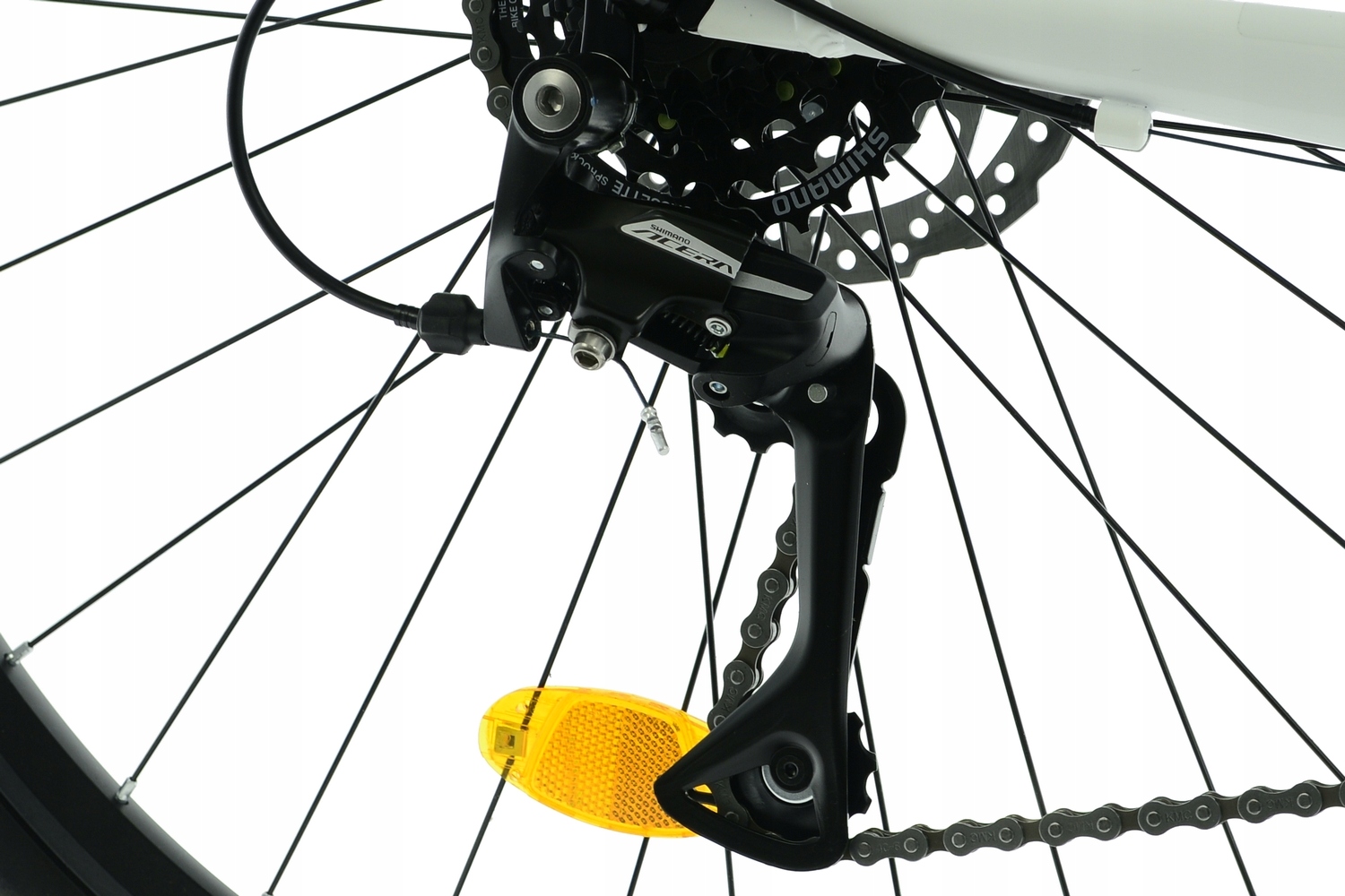 Rower Trekkingowy Kands 28 Verso V1 r19' biały SHIMANO HYDRAULIKA r25D