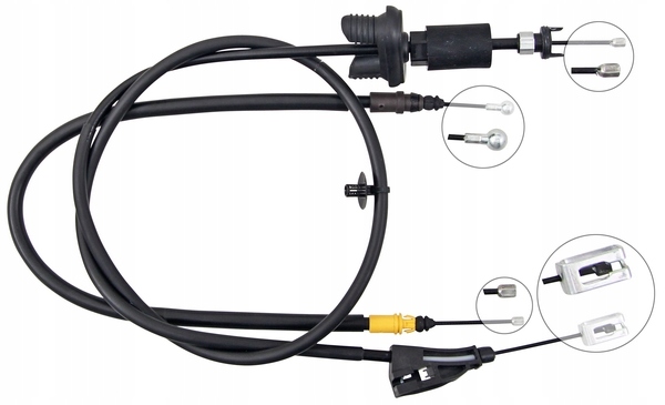 K18041 - ТРОС РУЧНОГО ТОРМОЗА PEUGEOT 3008 09-10