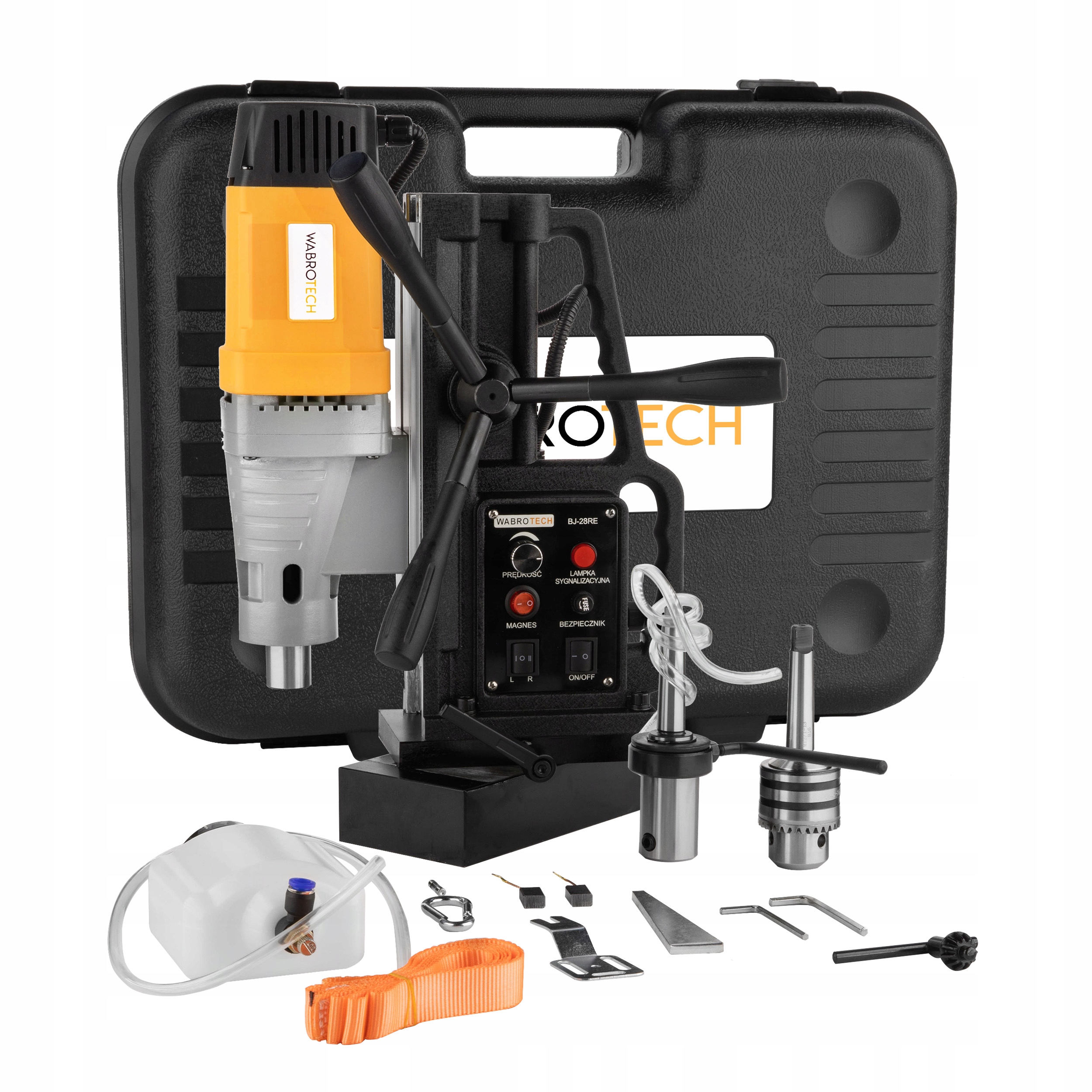 Magnetická frézovací vrtačka Wabrotech WT28RE 2080W fi60mm