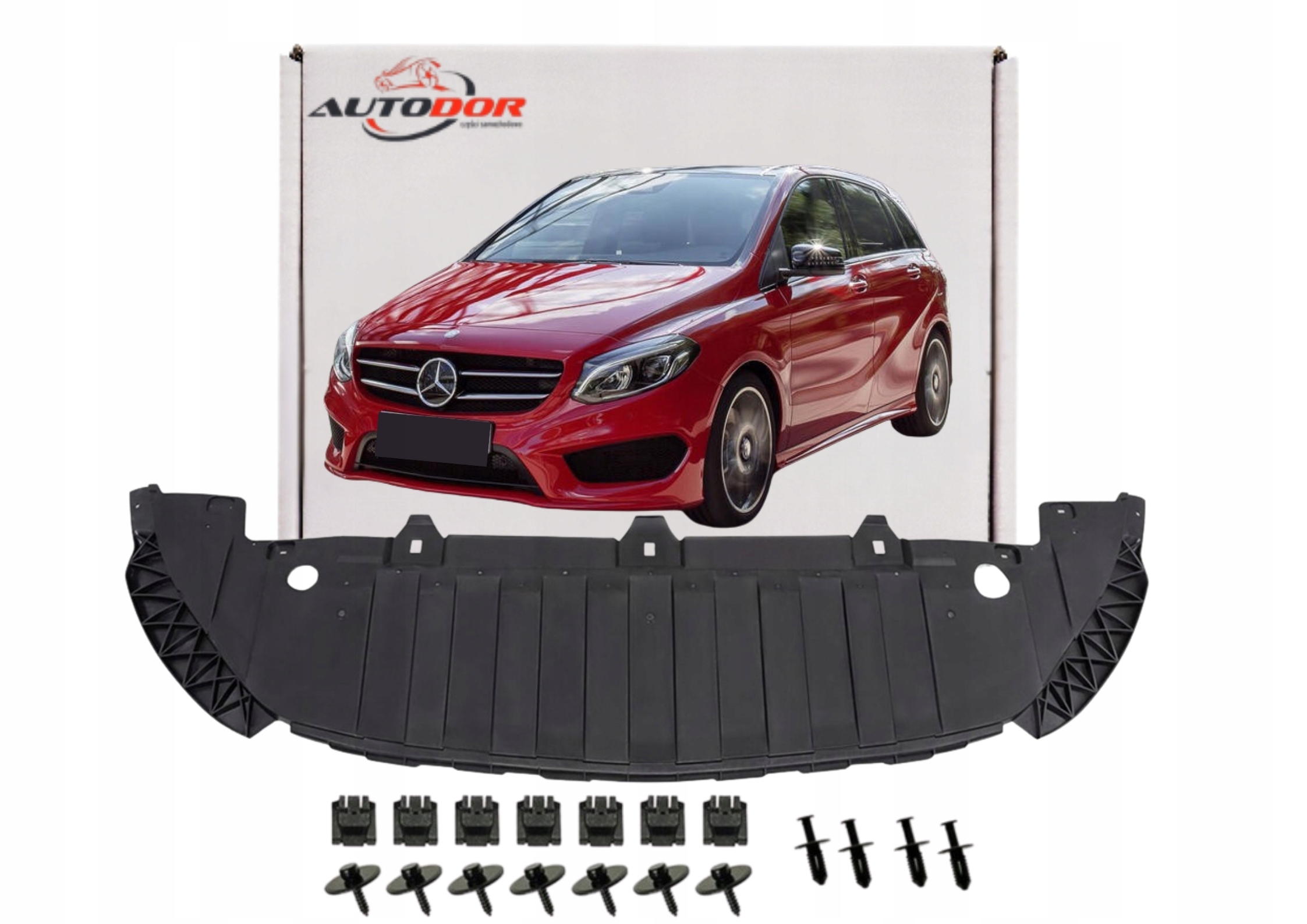 Mercedes B-klasa W246 2014-2018 Deska Krytka Pod Nárazník+špička A2468850136