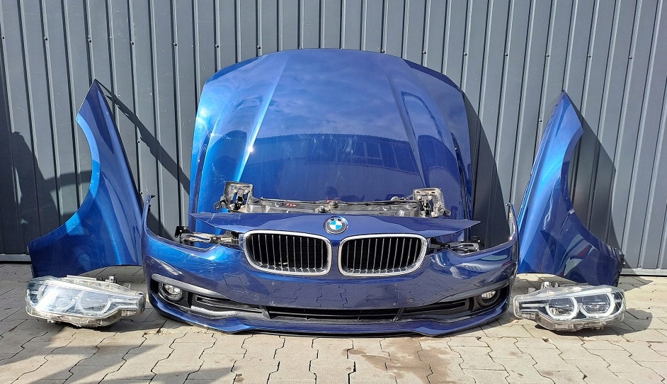 BMW F30 F31 LCI MASKA ZDERZAK BŁOTNIK LED PAS C10