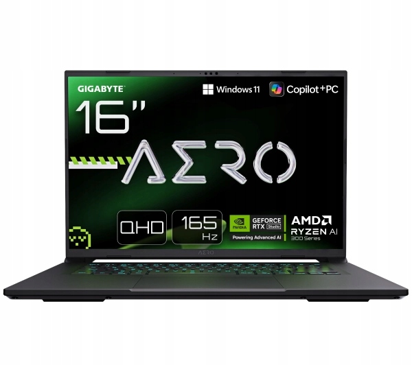 Laptop Gigabyte Aero X16 1TH 16'' 165Hz Ryzen Ai 7 350 16GB 1TB RTX5050 W11