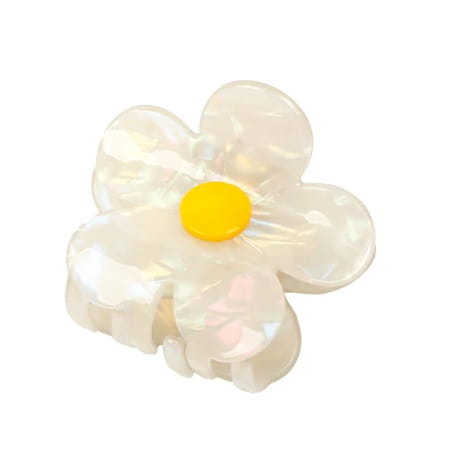 

Spinka do włosów klamra kwiat stokrotka biała