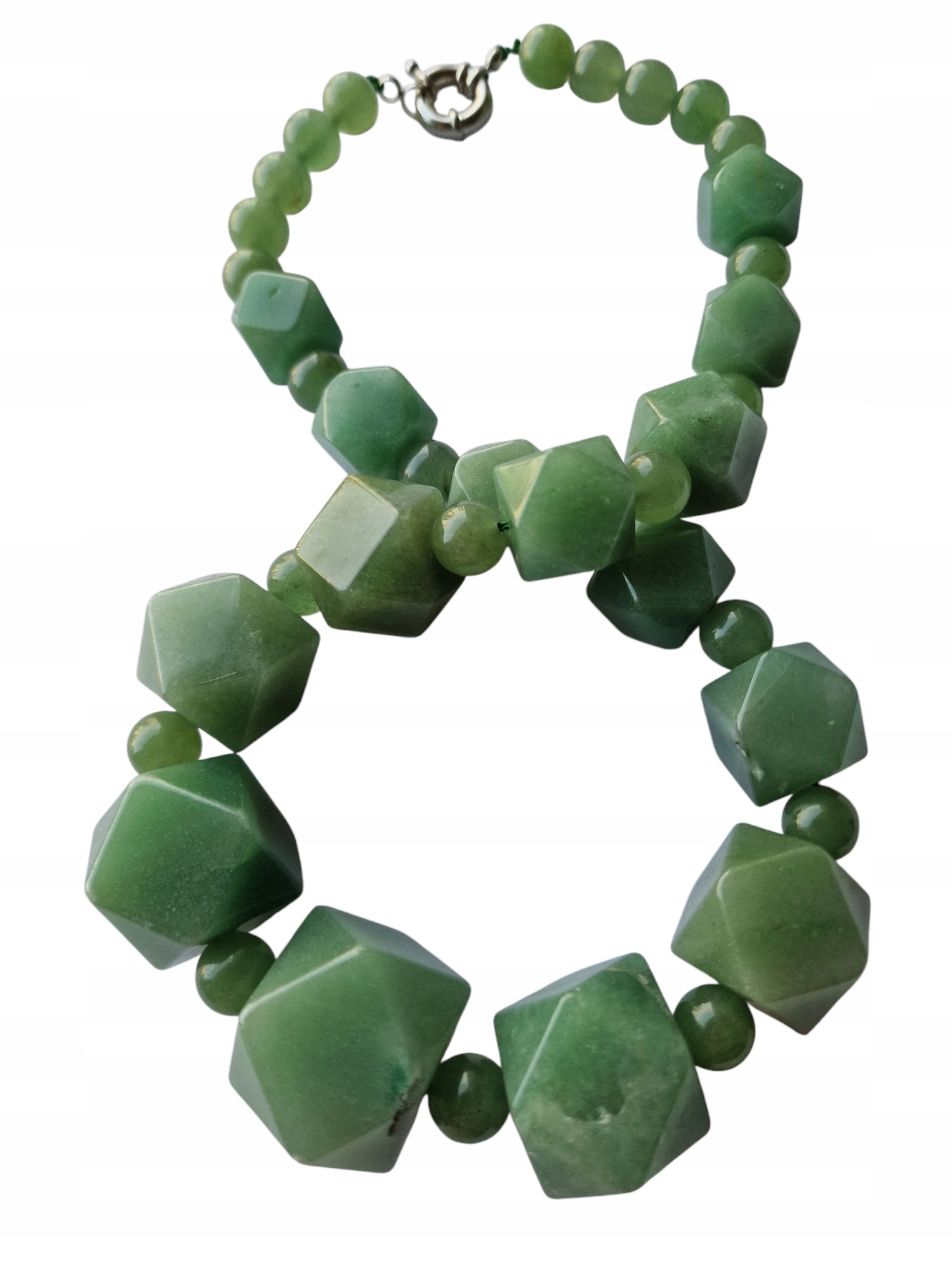 Zelený Aventurín, Nádherný Náhrdelník, Kámen Štěstí, Lásky, Dobrá Aura